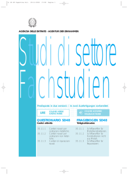 LIRE - Agenzia delle Entrate