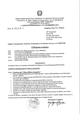 Nomine varie - 3circologiugliano.gov.it