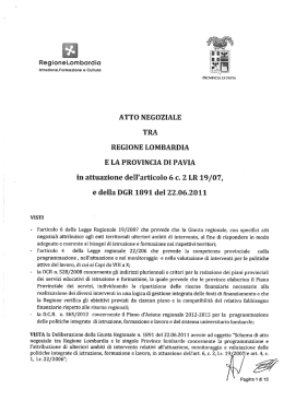 Atto Negoziale Formazione