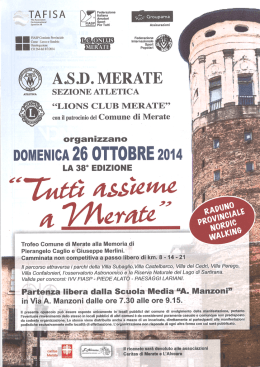 volantino - Happy Runner Club