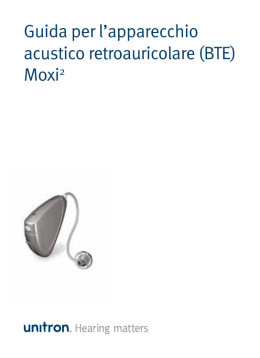 Guida per l`apparecchio acustico retroauricolare (BTE)