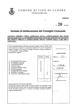 TARI - Ministero delle Finanze