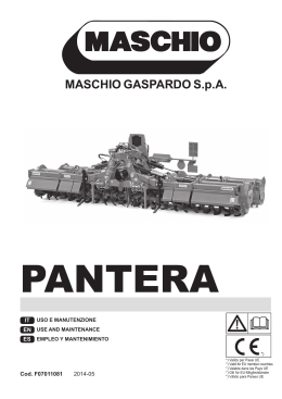 Operation Manual PANTERA 2014-04 (F07011XXX).indd