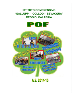 POF 2014-15 - P. Galluppi