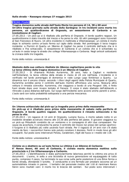 Leggi la rassegna del 27 maggio 2013