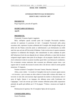 Verbale Consiglio 05-06-2007