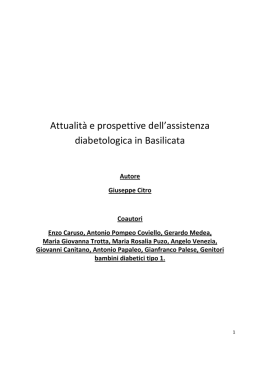 STUDIO sull`Attualit&agrave; e prospettive dell