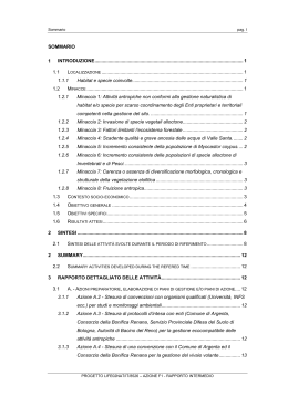 Rapporto dicembre 2004 - Parco del Delta del Po