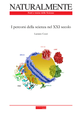 Cozzi percorsi della scienza XXI sec