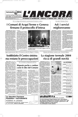 Numero 06 - L`ANCORA edicola