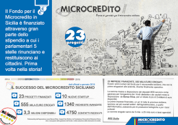 Microcredito Siciliano