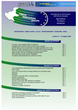 Numero 9 - Veneto Agricoltura