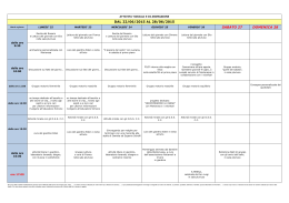 Settimana dal 22.06 al 28.06.2015 - Azienda Pubblica di Servizi alla