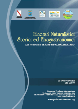 K Itinerari Naturalistici - Pro Loco Vairano Patenora