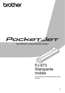 PJ-673 Stampante mobile