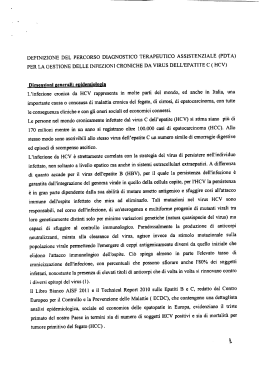 Dimensioni generali: epidemiologig L`infezione