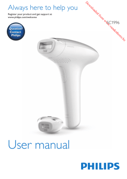 User manual - Vanden Borre