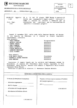 Il sito delle norme della Regione Marche