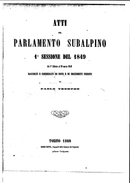 Indice dell`Attivit&agrave; Parlamentare