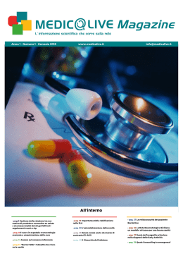Psicologia - Medicalive Magazine