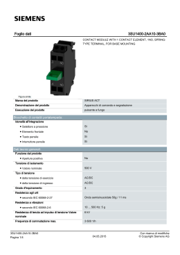 Foglio dati 3SU1400-2AA10-3BA0