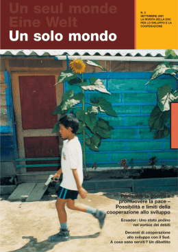 Un solo mondo 3/2001