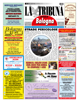 strade pericolose