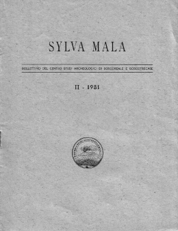Sylva Mala II - 1981 - Centro Studi Archeologici di Boscoreale