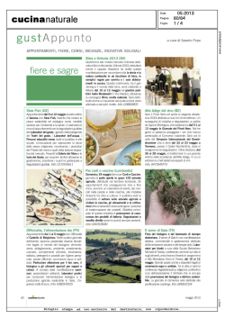 cucina naturale - Content Management Slow Food