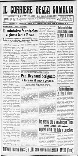 Pani Reynaud designato Tifo afferma che la soluzione per Trieste