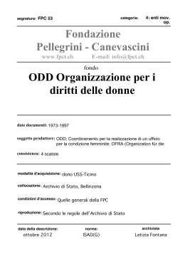 Fondo 53 - Fondazione Pellegrini Canevascini