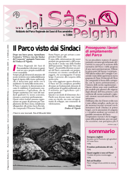 Scarica il notiziario - Parchi Emilia Centrale