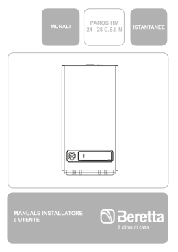 MANUALE INSTALLATORE e UTENTE PAROS HM 24 - 28