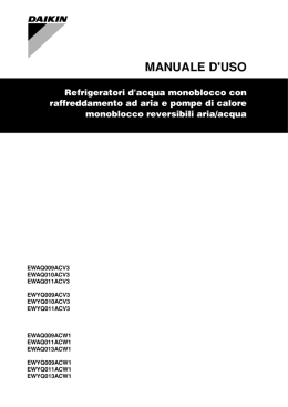 manuale d`uso