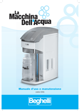 Manuale d`uso e manutenzione