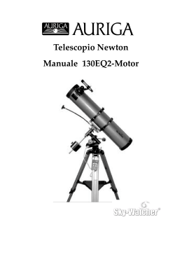 Telescopio Newton Manuale 130EQ2-Motor
