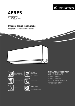 Manuale d`uso e installazione