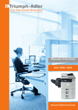 Manuale d`Istruzioni - TAB Solution Center Triumph Adler