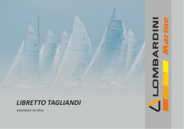 libretto tagliandi - Lombardini Marine