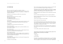 OUVERTURE Sette storie per lasciare il mondo Libretto