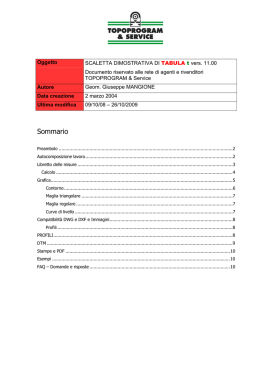 SCALETTA DIMOSTRATIVA DI TABULA t