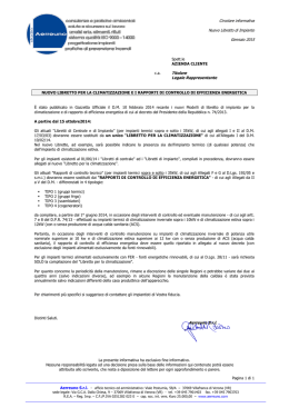 Nuovo Libretto di Impianto