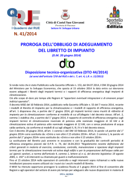 PROROGA DELL`OBBLIGO DI ADEGUAMENTO DEL LIBRETTO DI