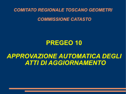 Pregeo 10 - Collegio dei Geometri della Provincia di Prato