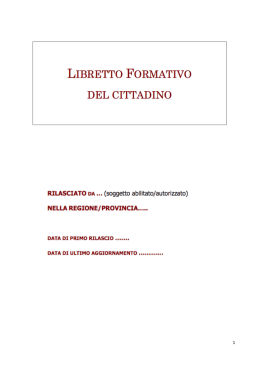 il libretto del cittadino