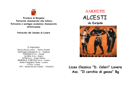 libretto Alcesti - Istituto Decio Celeri