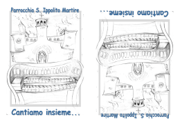 Scarica il libretto dei canti