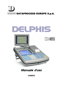 Manuale d`uso Manuale d`uso