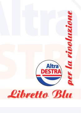 Libretto Blu - AltraDestra