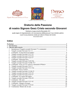 140408 Libretto Oratorio Passione secondo Giovanni